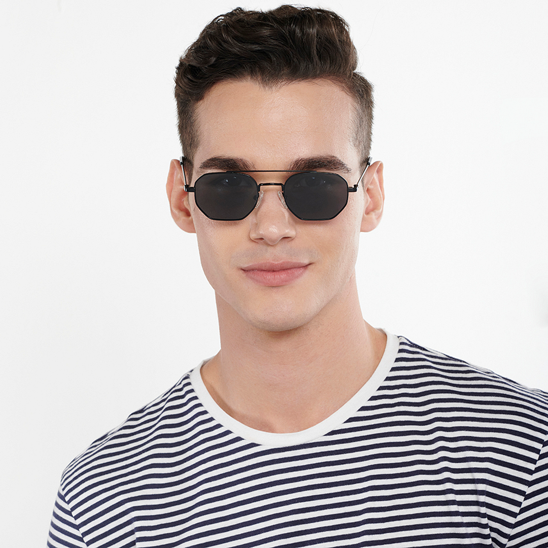 Vincent Chase Online Black Full Rim Geometric right side