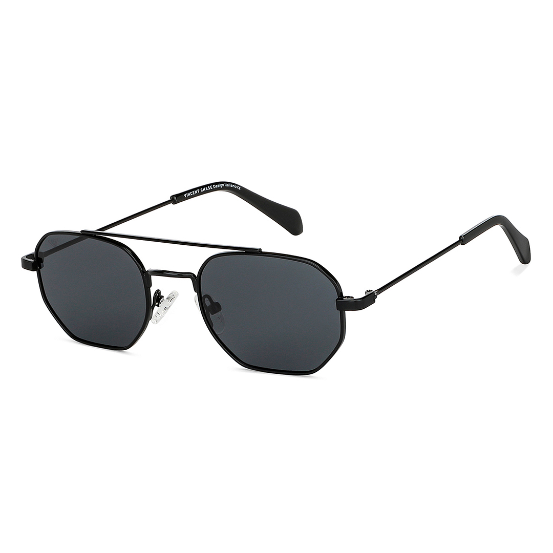 Vincent Chase Online Black Full Rim Geometric left side