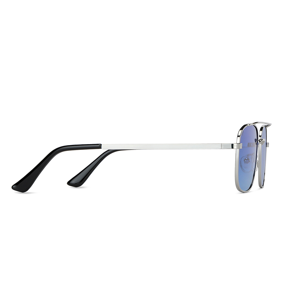 Vincent Chase Polarized Silver Full Rim Rectangle right side