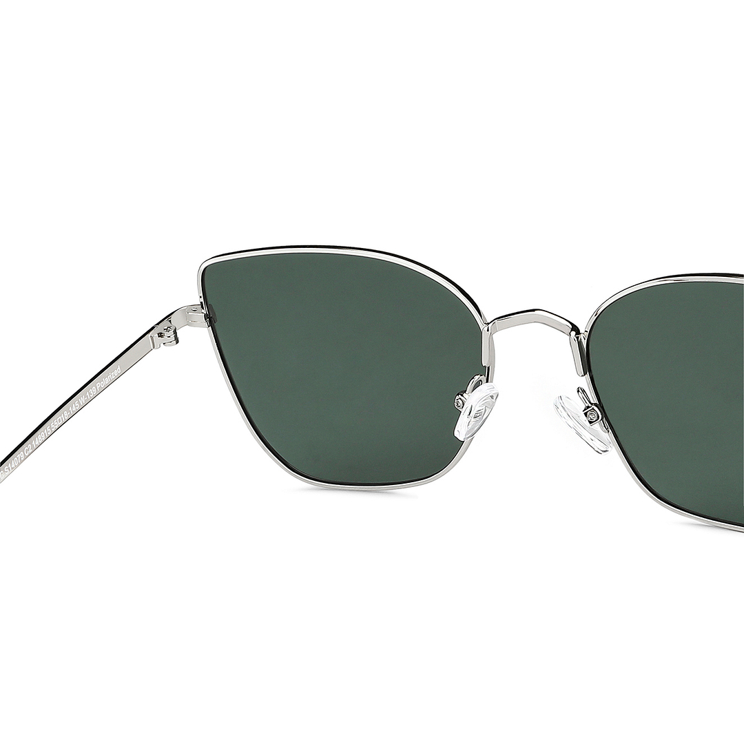 Vincent Chase Online Silver Full Rim Cat Eye right side