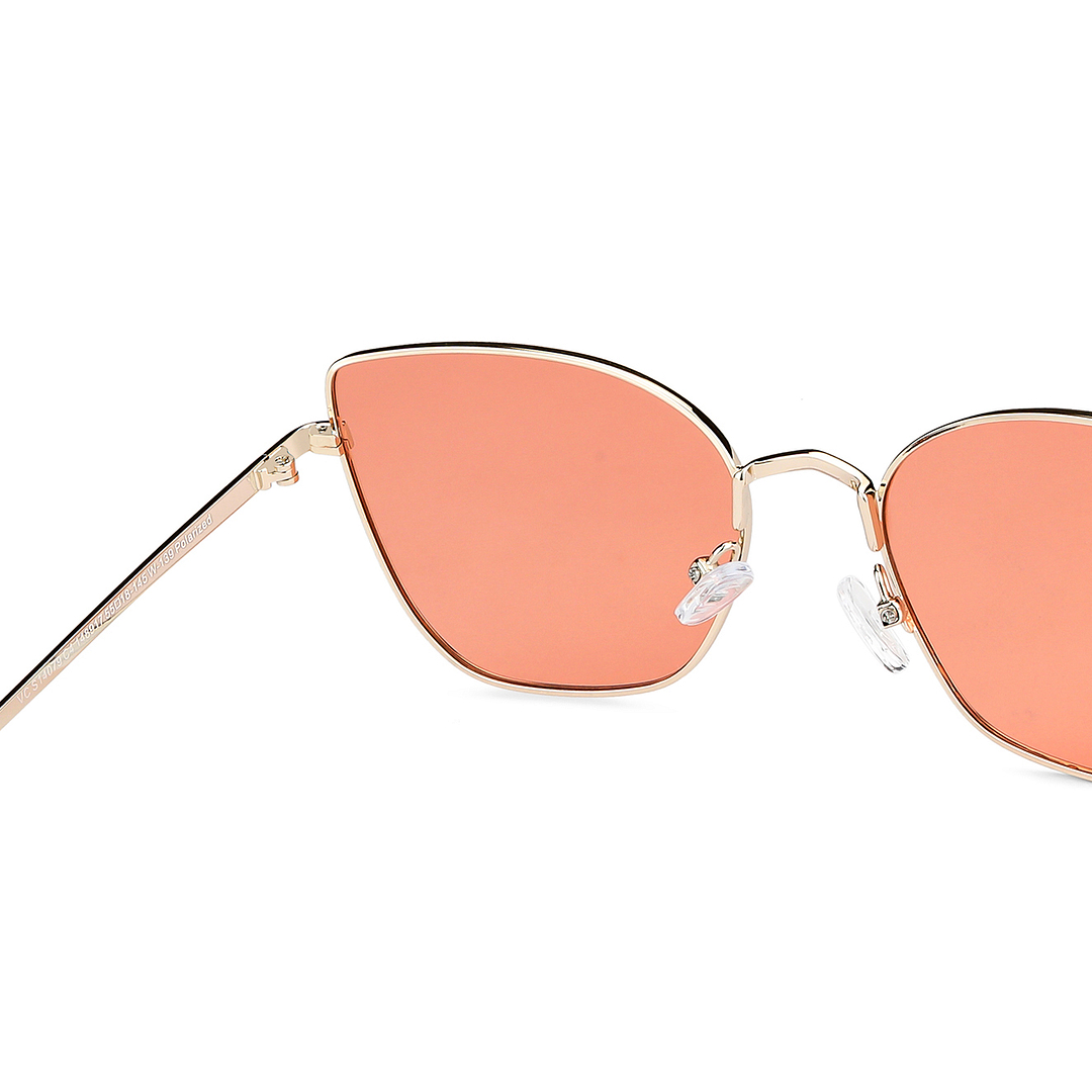 Vincent Chase Online Gold Full Rim Cat Eye right side