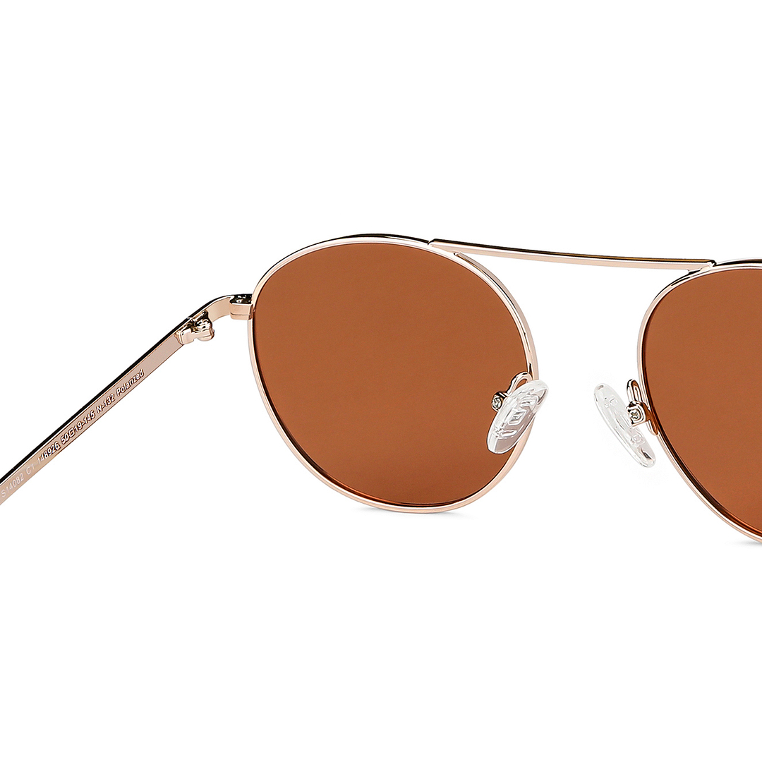 Vincent Chase Online Gold Full Rim Round right side