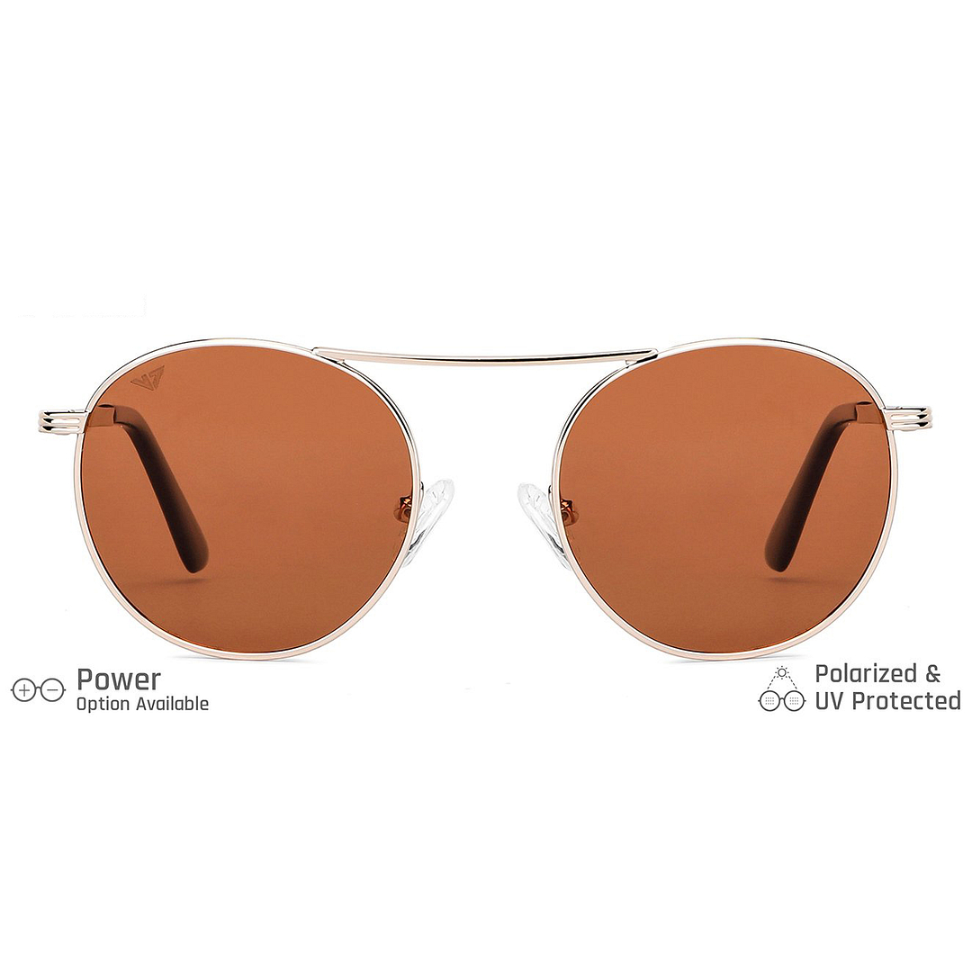 Vincent Chase Online Gold Full Rim Round left side