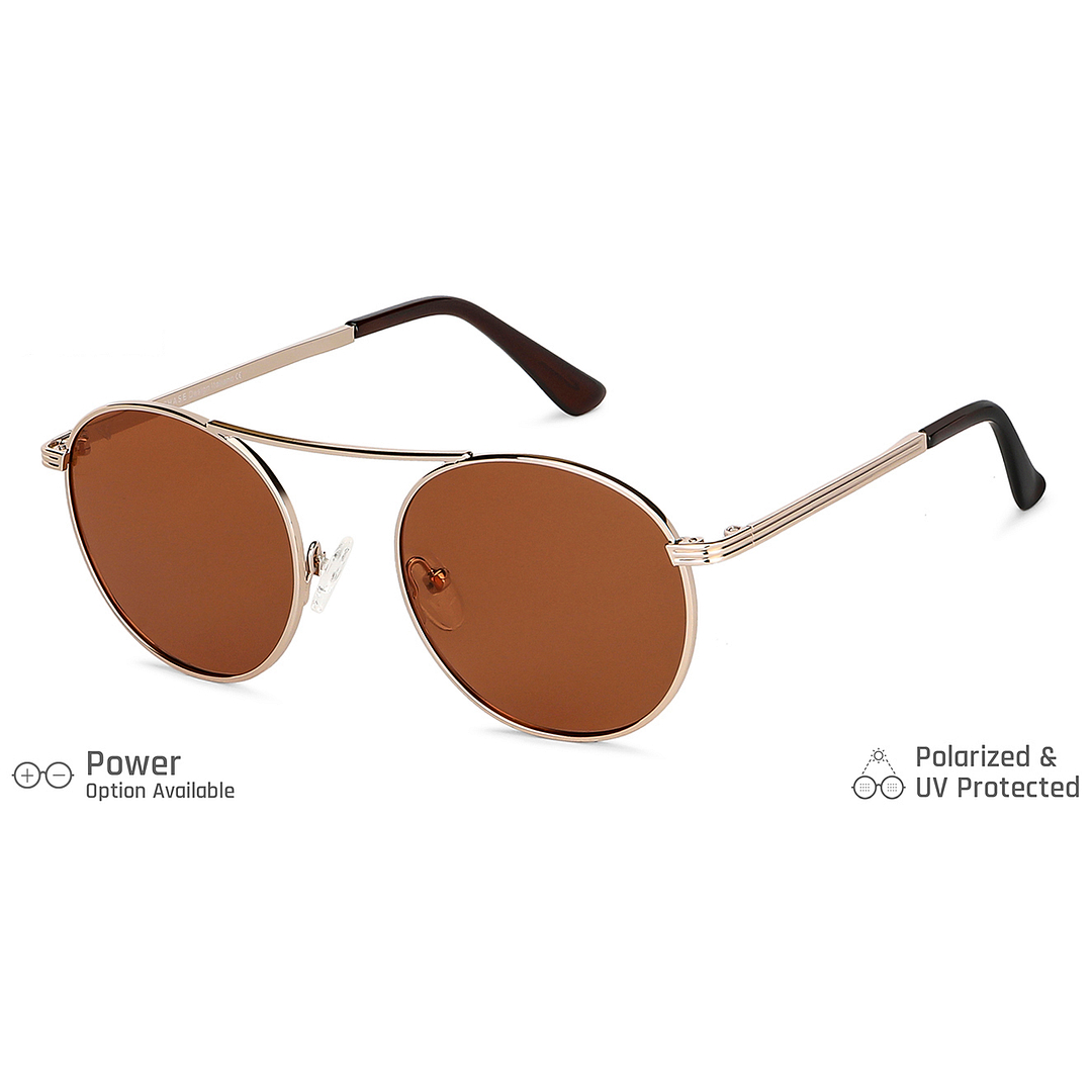 Vincent Chase Online Gold Full Rim Round right side