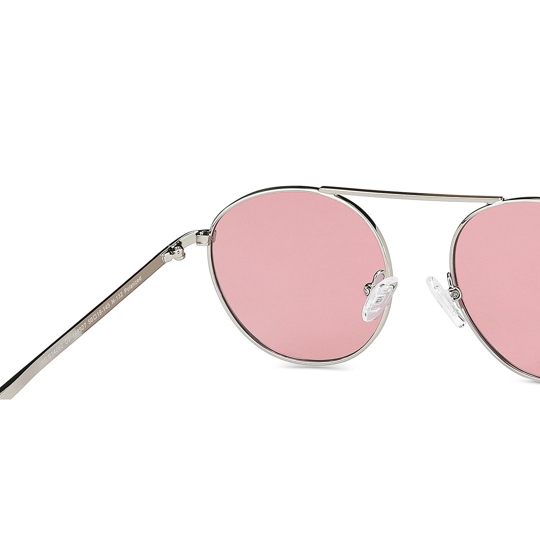 Vincent Chase Online Silver Full Rim Round right side