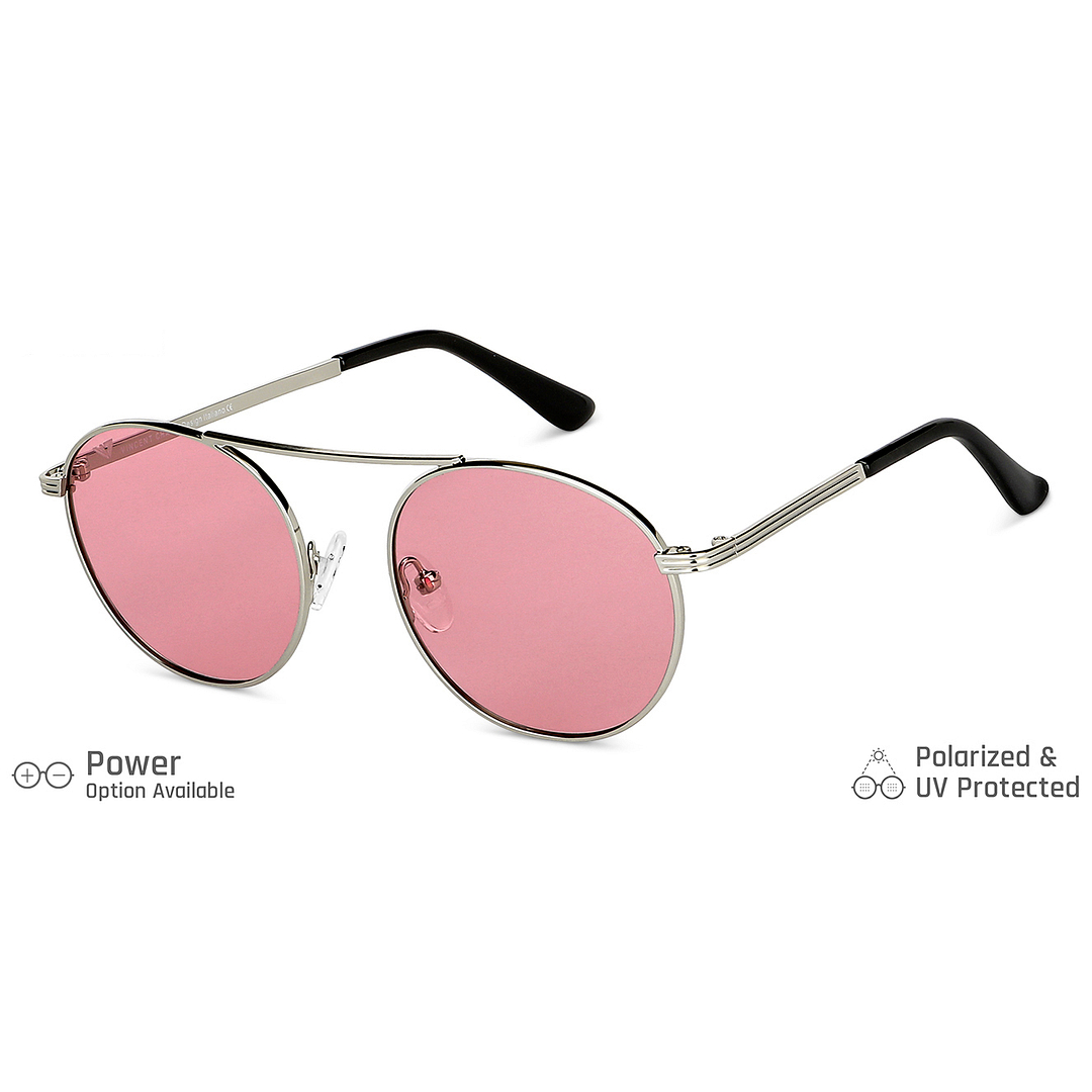 Vincent Chase Online Silver Full Rim Round right side