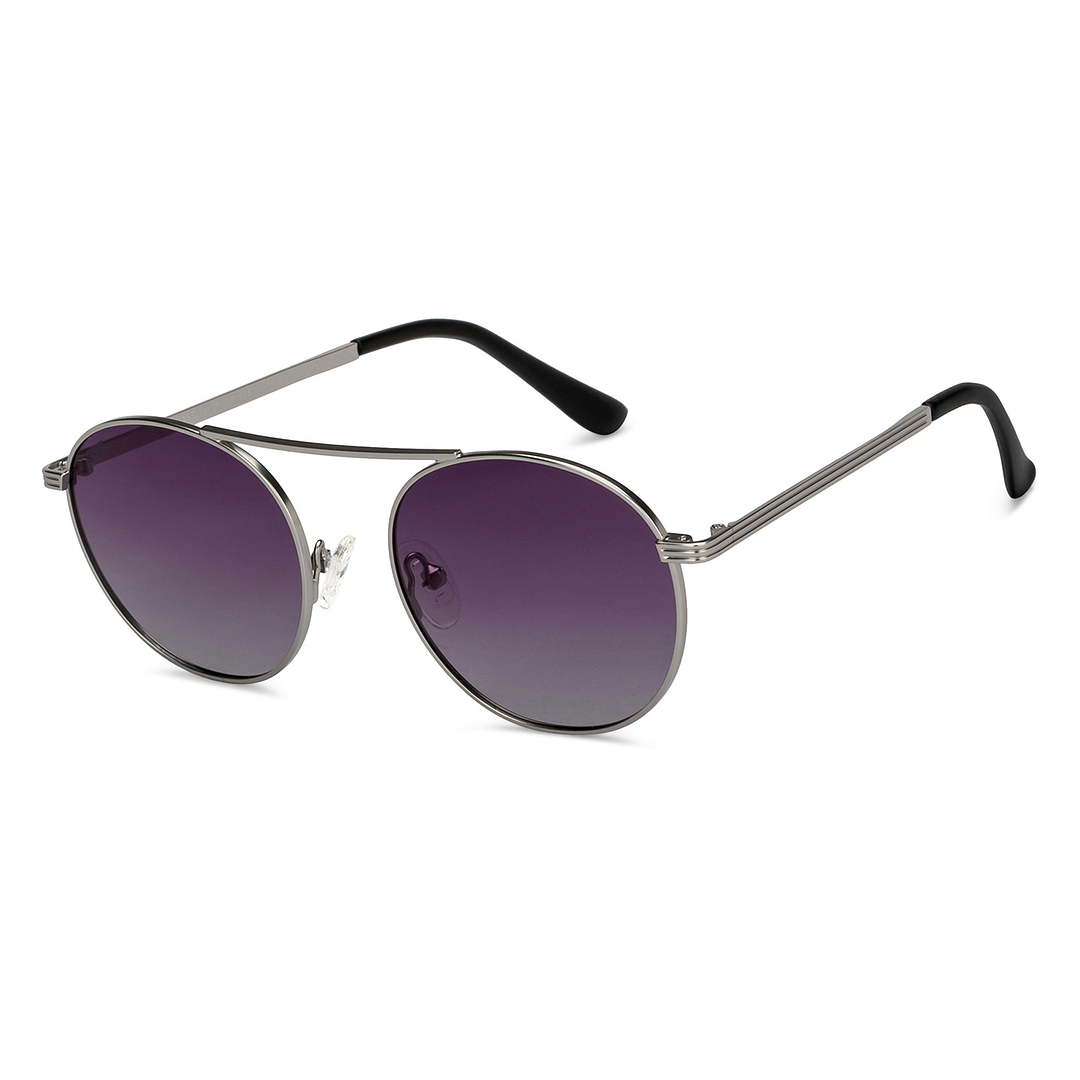 Vincent Chase Online Silver Full Rim Round right side