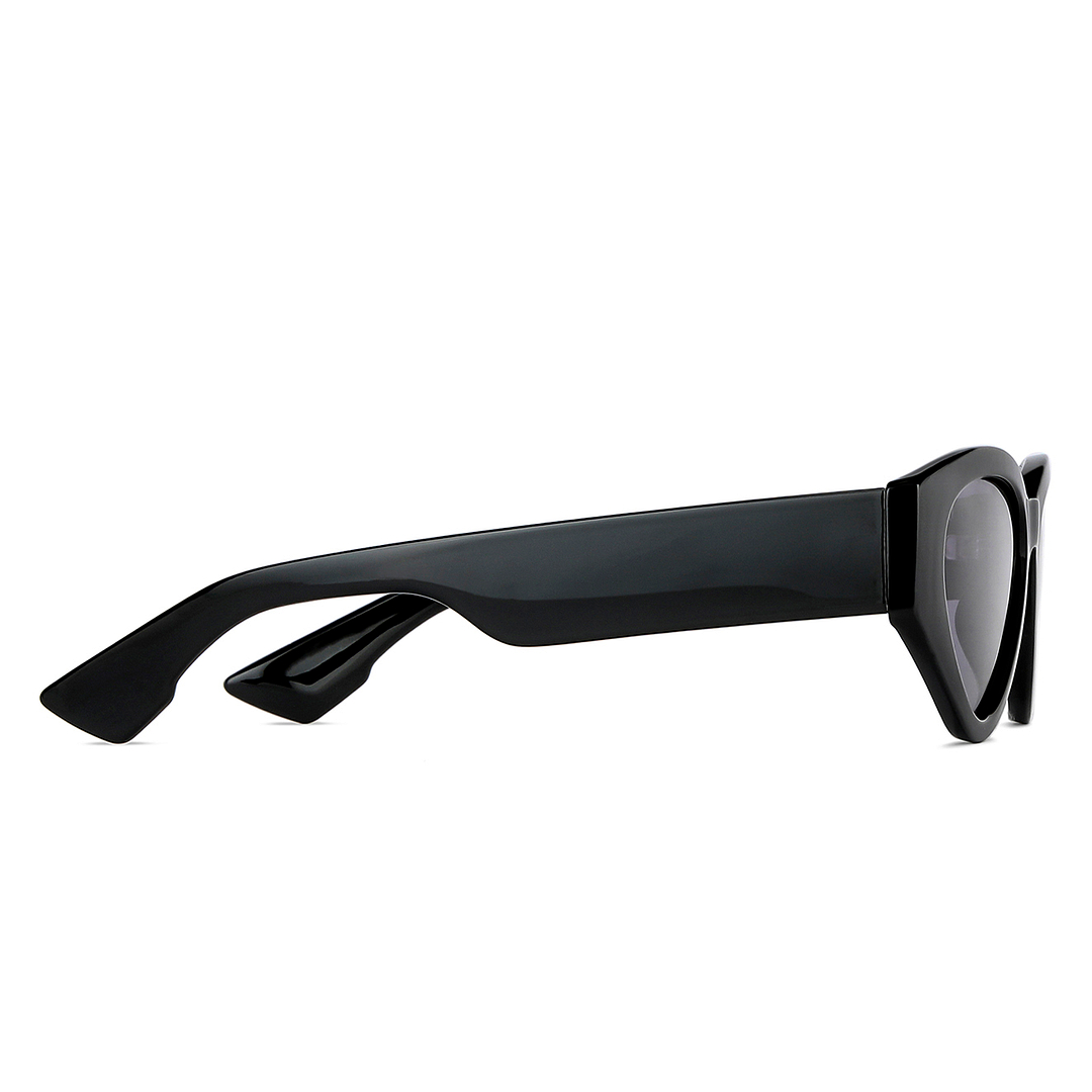 Vincent Chase Online Black Full Rim Cat Eye left side