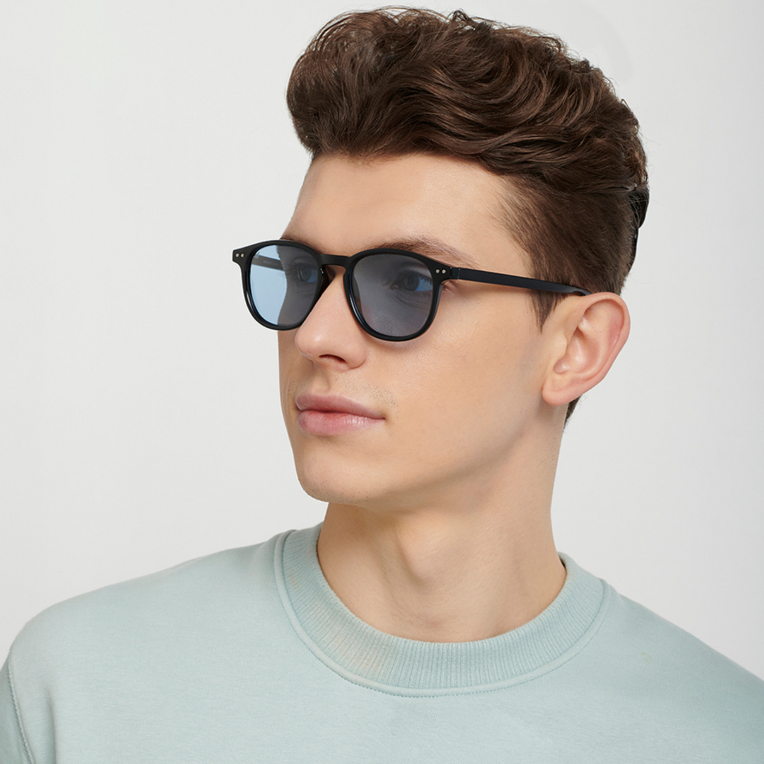 Vincent Chase Online Black Full Rim Round right side