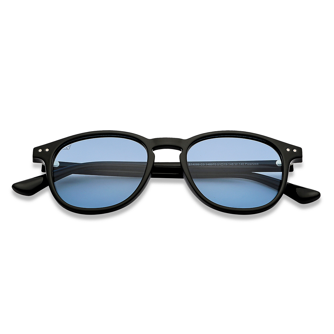 Vincent Chase Online Black Full Rim Round left side