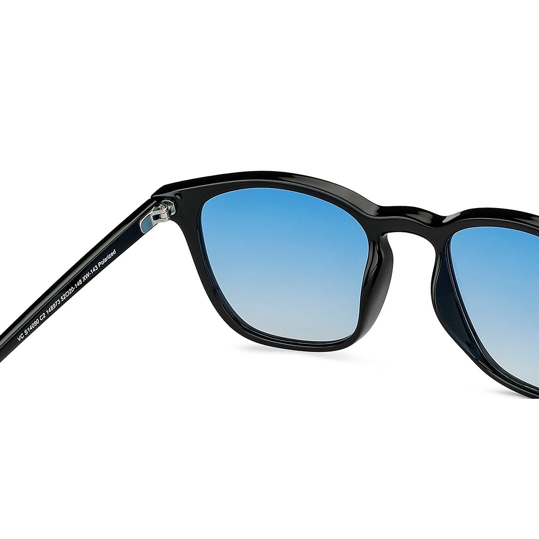 Vincent Chase Polarized Black Full Rim Square right side