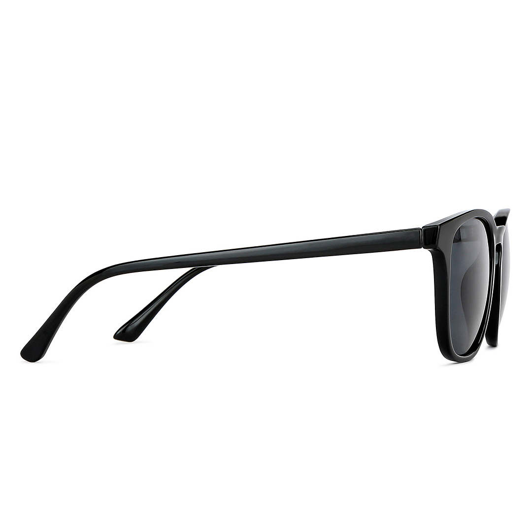 Vincent Chase Polarized Black Full Rim Square left side