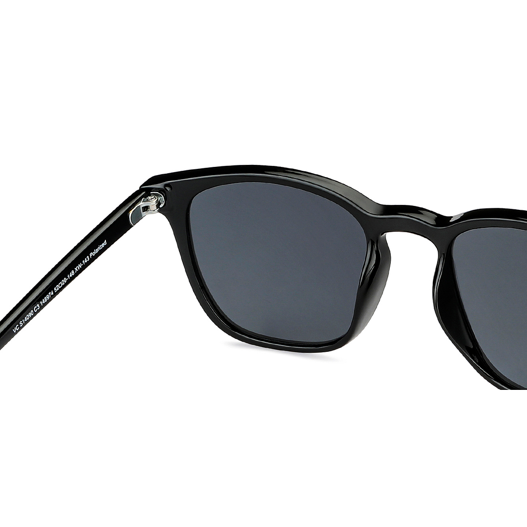 Vincent Chase Polarized Black Full Rim Square right side