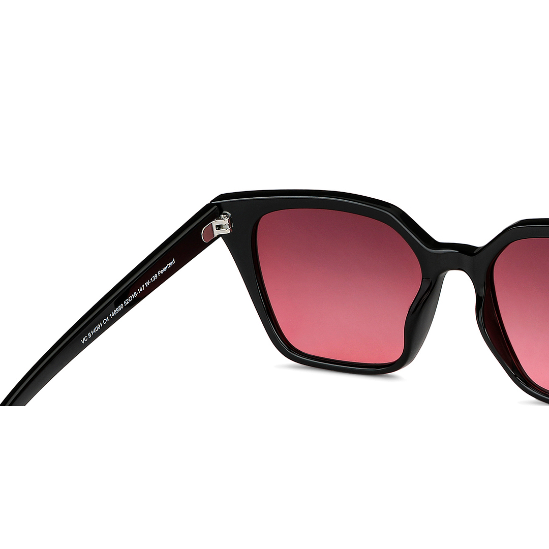 Vincent Chase Online Black Full Rim Square right side