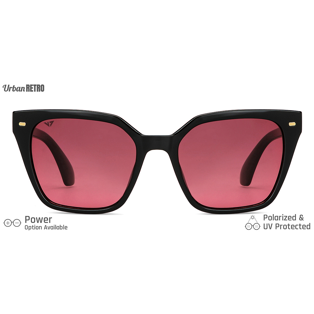 Vincent Chase Online Black Full Rim Square left side