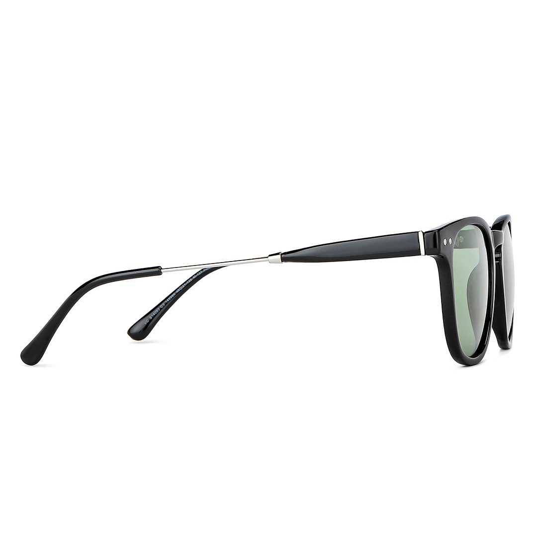 Vincent Chase Online Black Full Rim Round left side