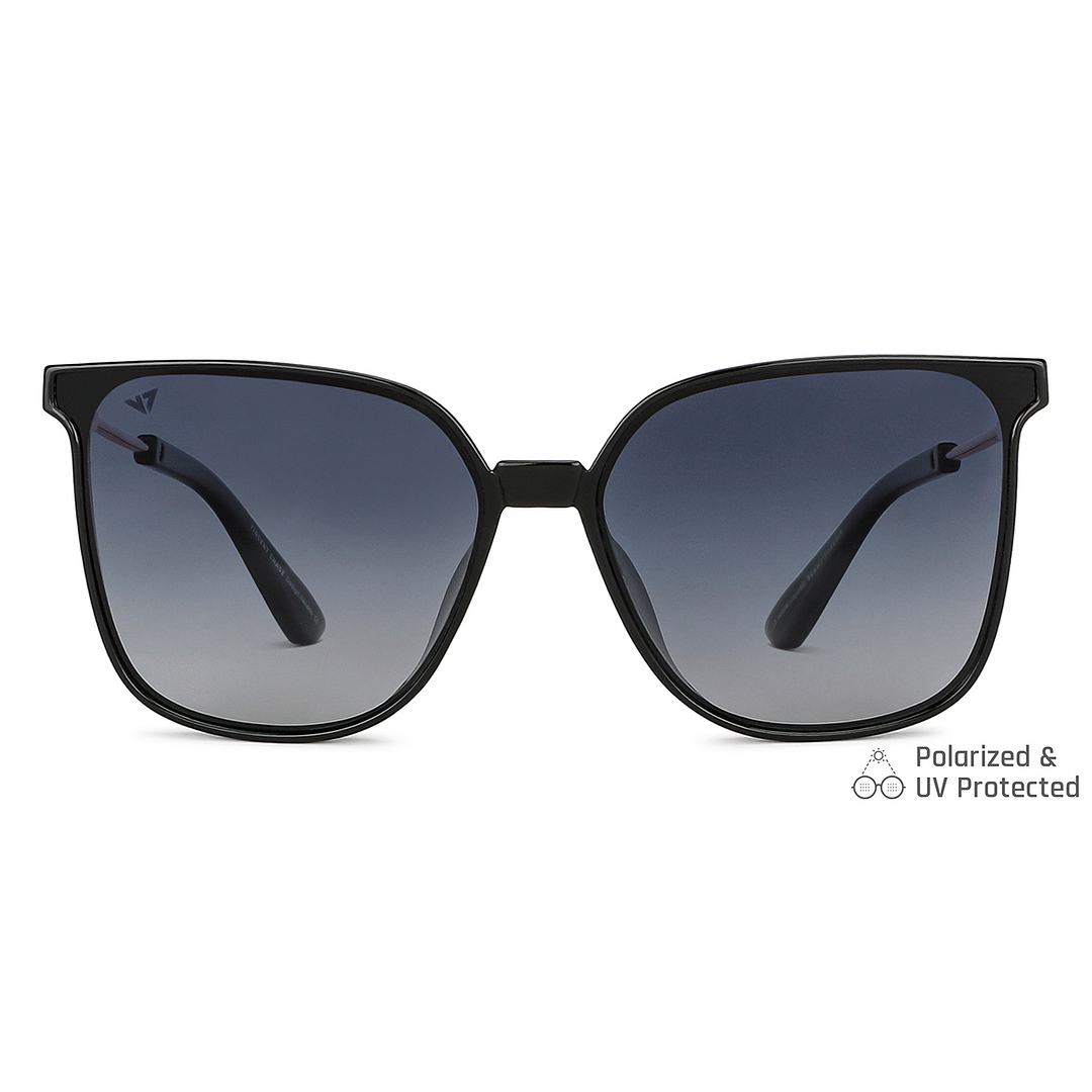 Vincent Chase Online Black Full Rim Cat Eye left side