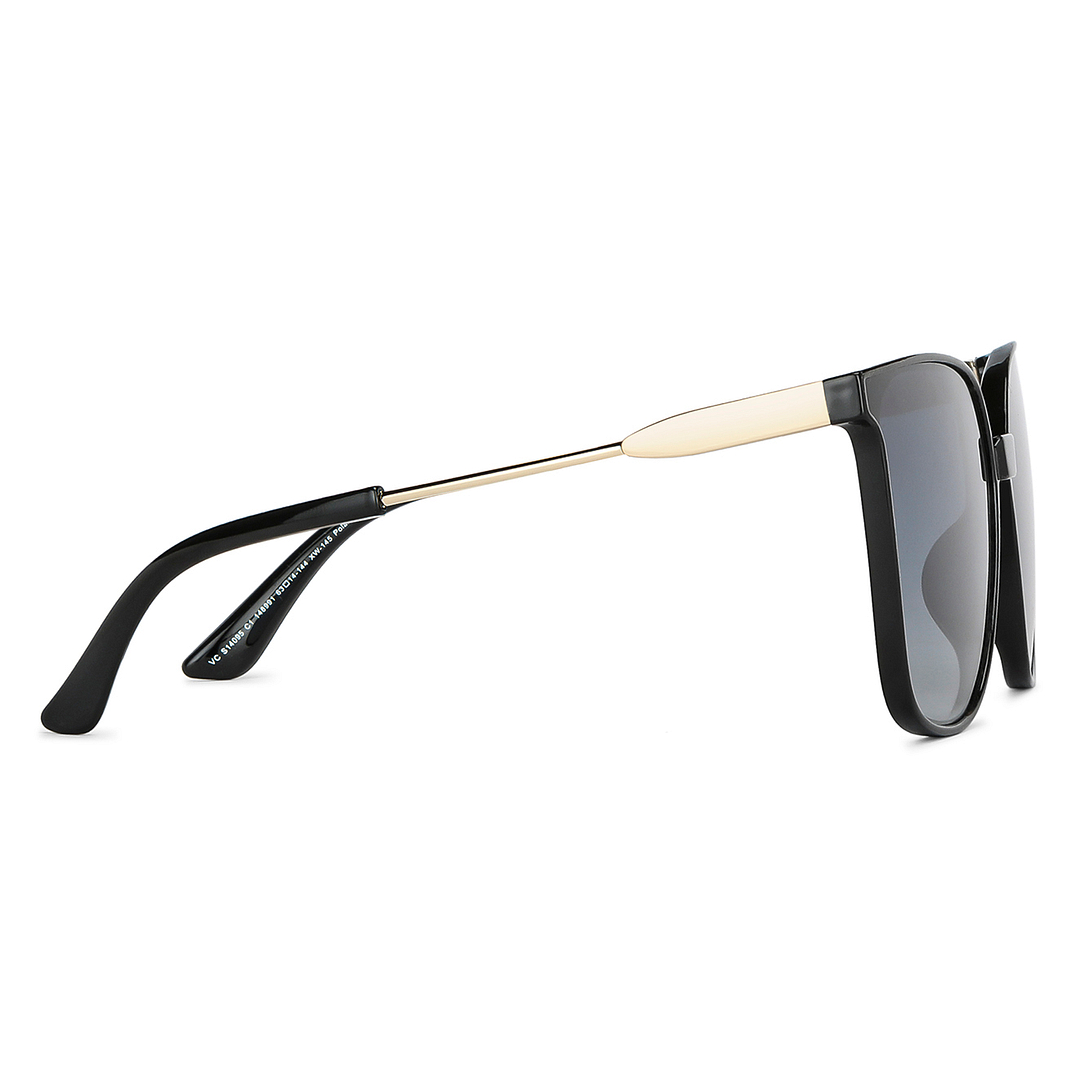 Vincent Chase Online Black Full Rim Cat Eye left side
