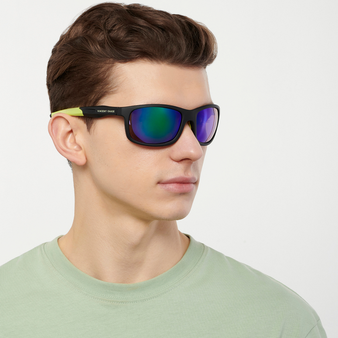Vincent Chase Online Black Full Rim Square left side