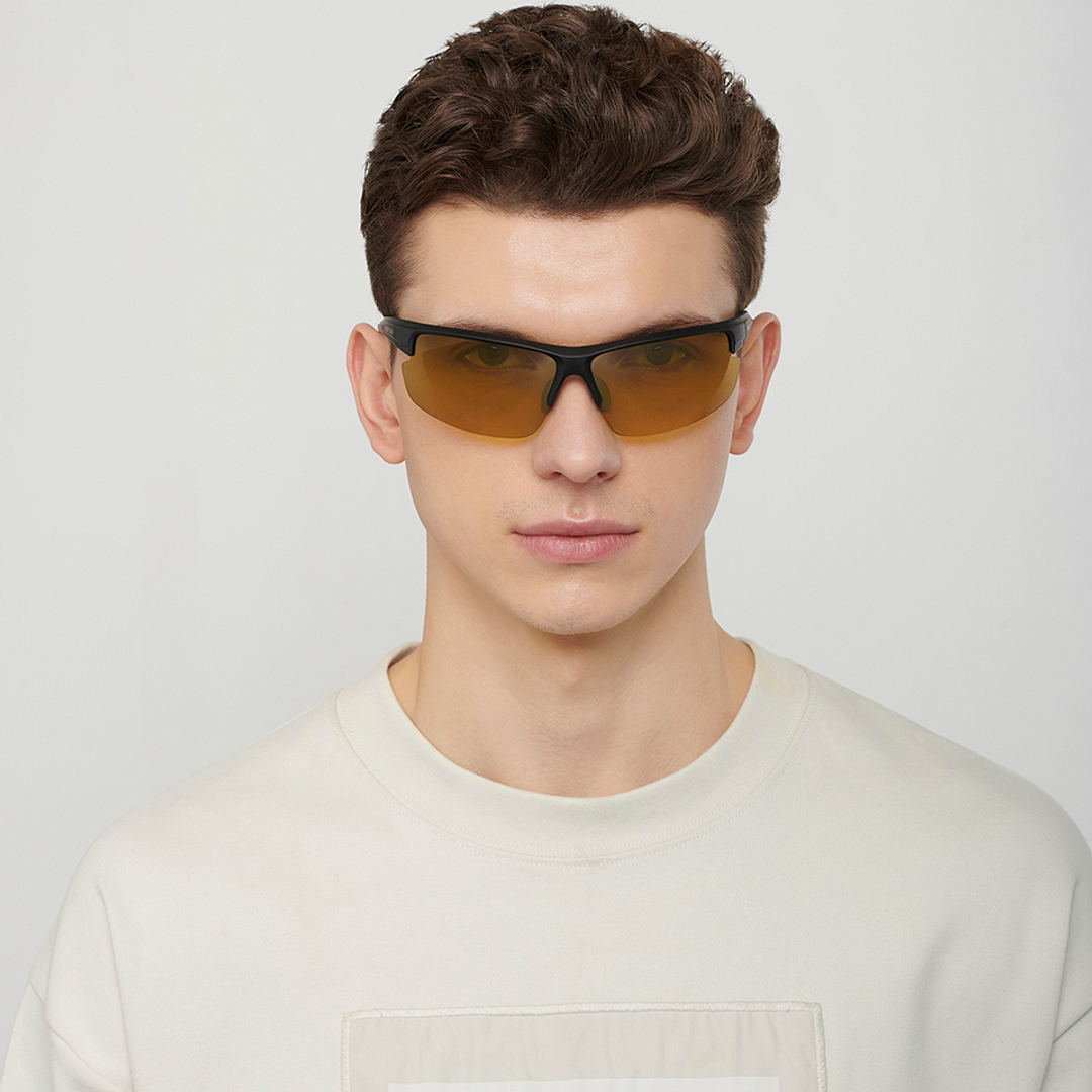 Vincent Chase Online Black Half Rim Square right side