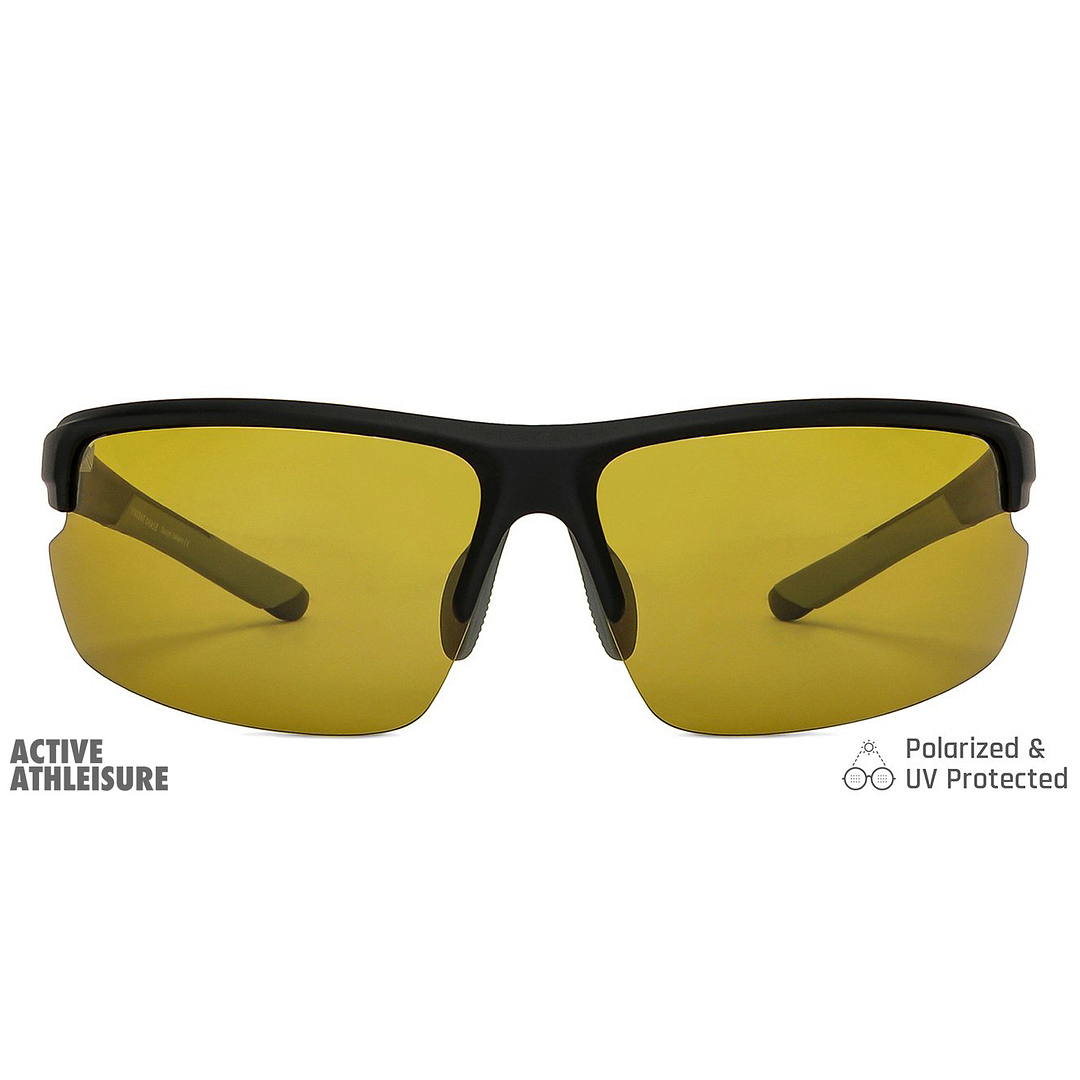 Vincent Chase Online Black Half Rim Square left side