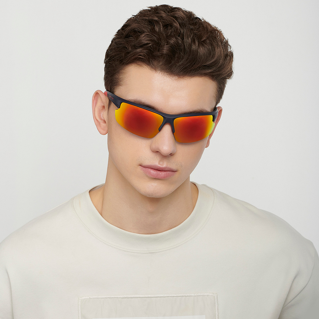 Vincent Chase Polarized Blue Half Rim Rectangle right side