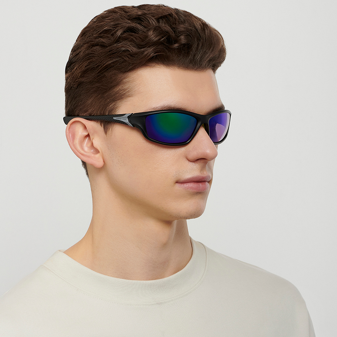 Vincent Chase Online Black Full Rim Rectangle left side