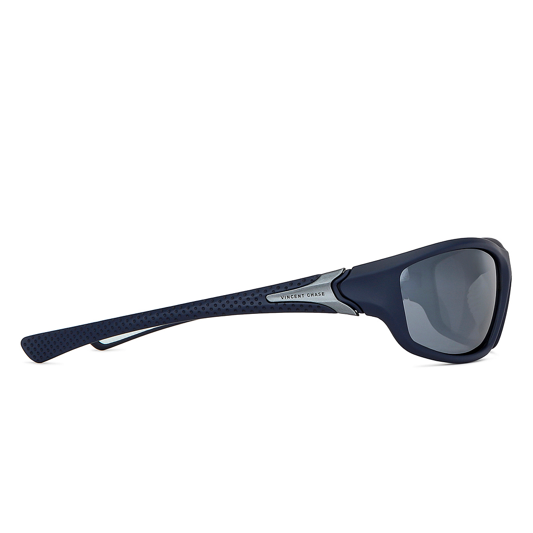 Vincent Chase Online Blue Full Rim Rectangle left side