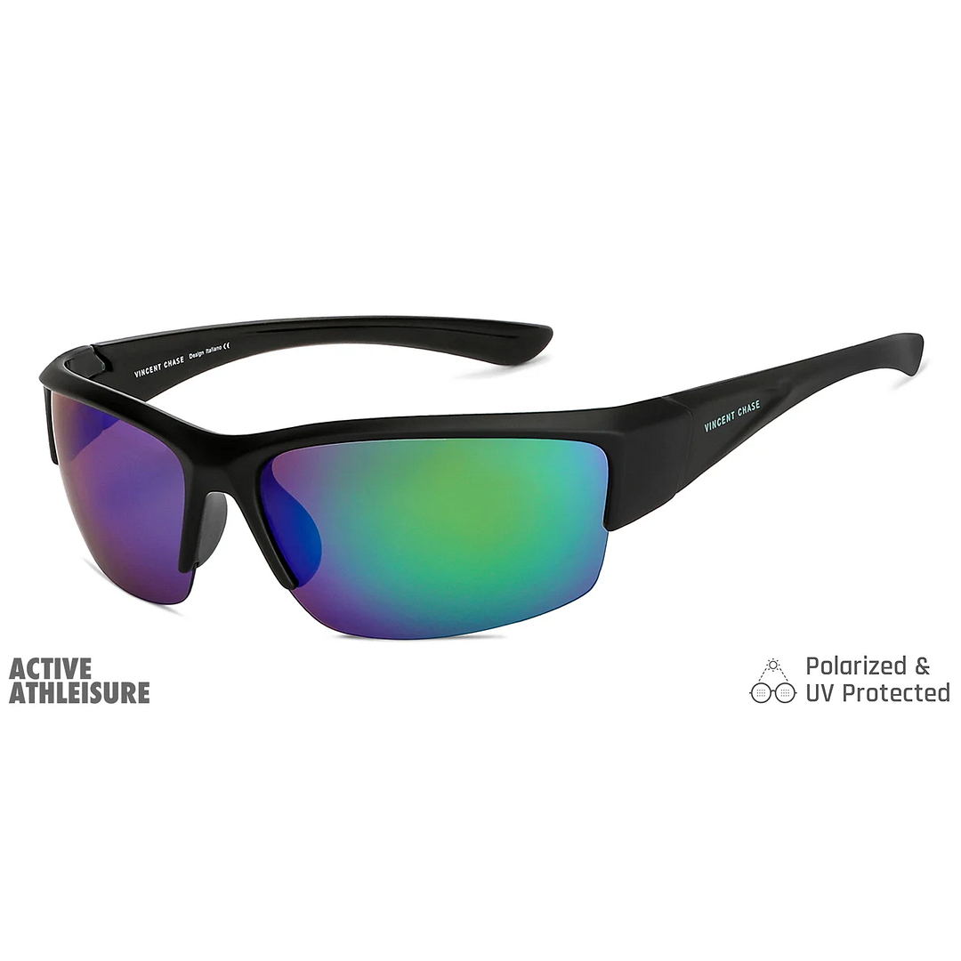 Vincent Chase Online Blue Half Rim Rectangle right side