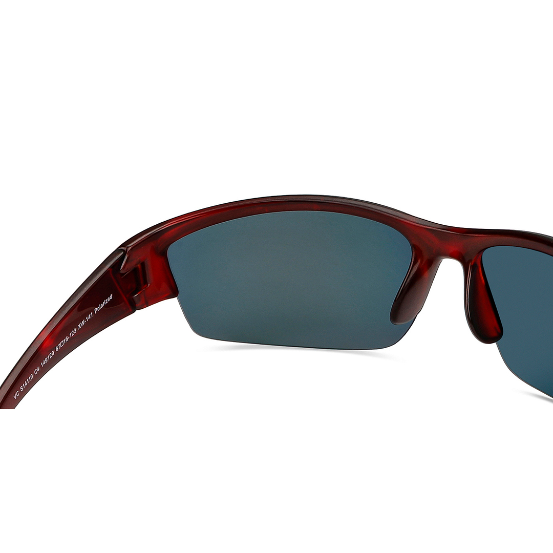 Vincent Chase Online Black Half Rim Rectangle right side