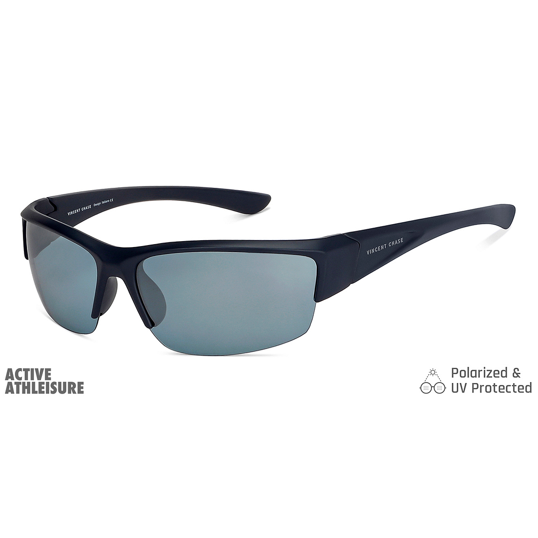 Vincent Chase Online Blue Half Rim Rectangle right side