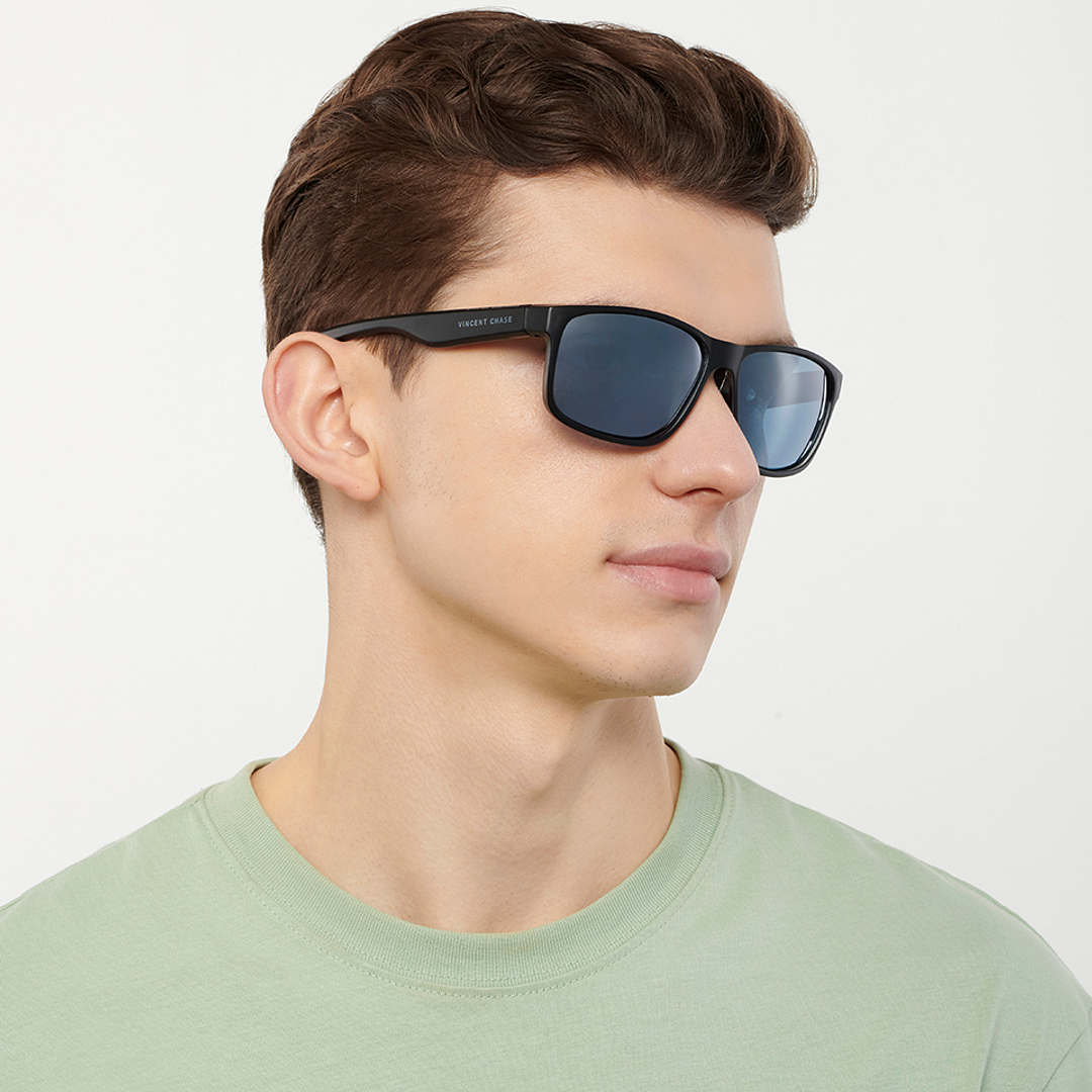 Vincent Chase Online Black Full Rim Square left side