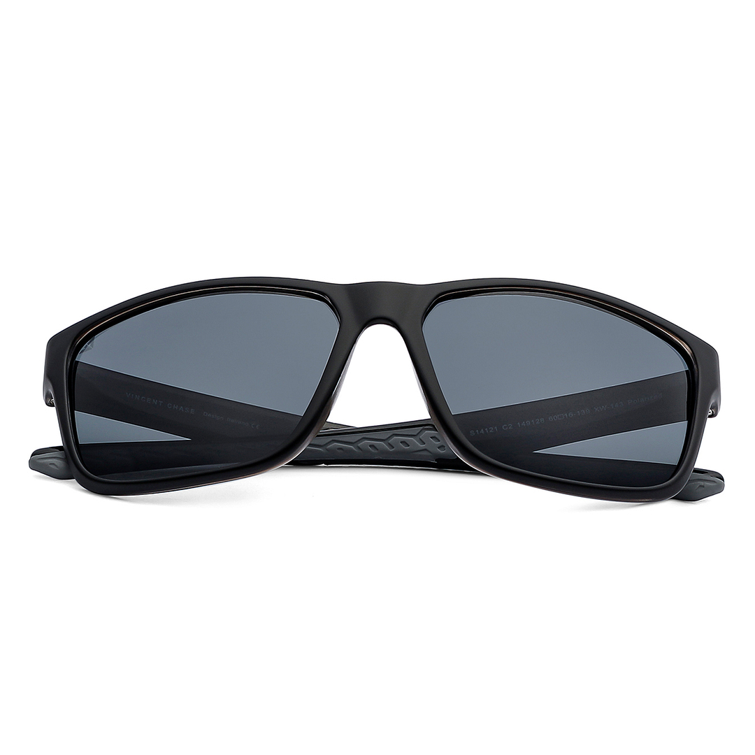 Vincent Chase Online Black Full Rim Square left side