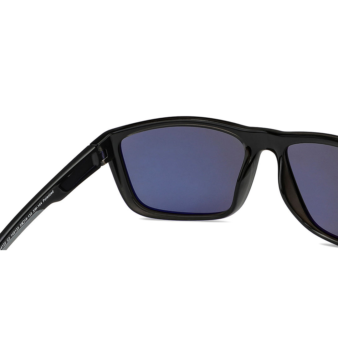 Vincent Chase Polarized Black Full Rim Square right side