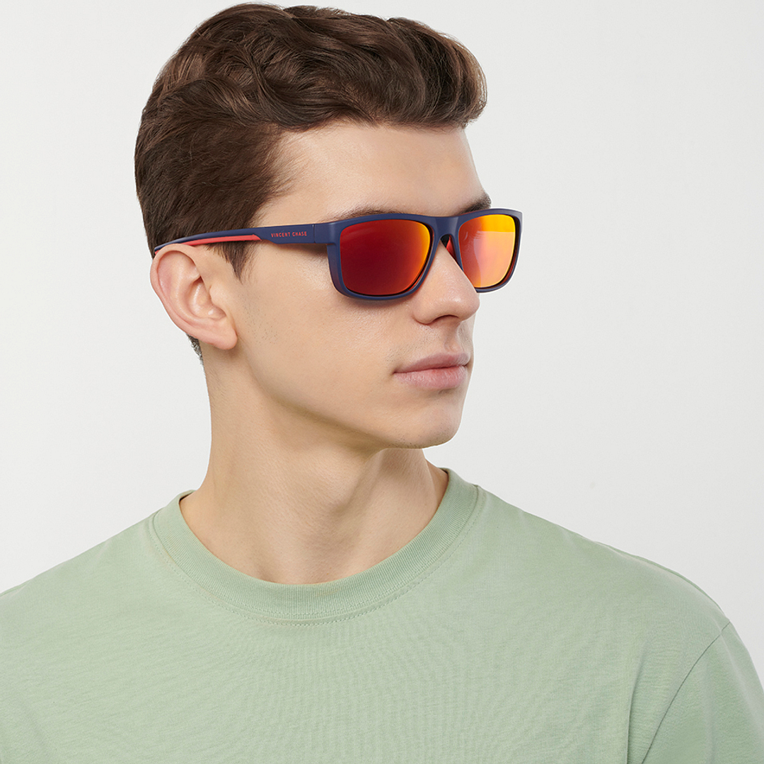 Vincent Chase Online Blue Full Rim Square left side