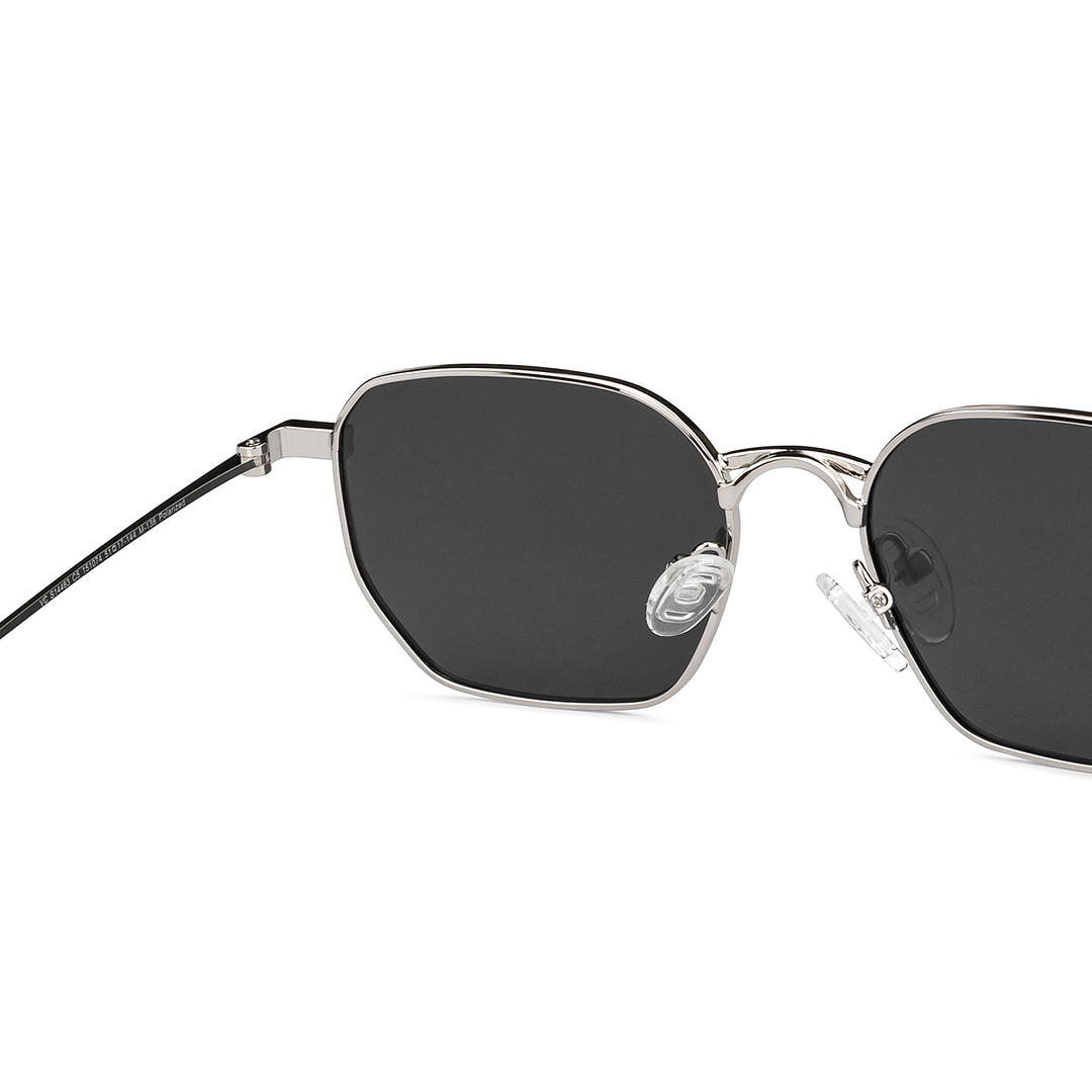 Vincent Chase Polarized Silver Full Rim Geometric right side