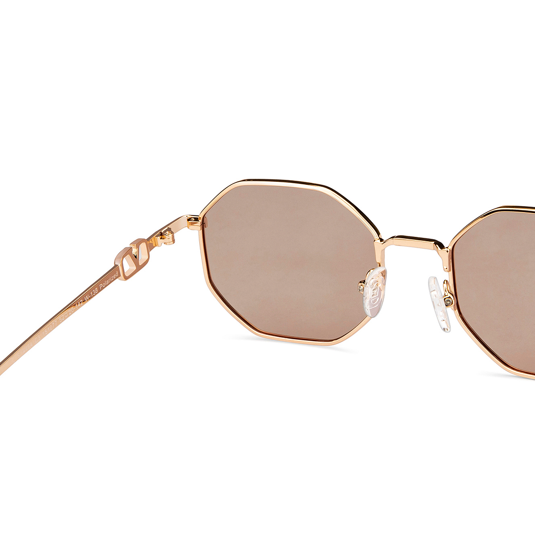 Vincent Chase Online Gold Full Rim Geometric right side