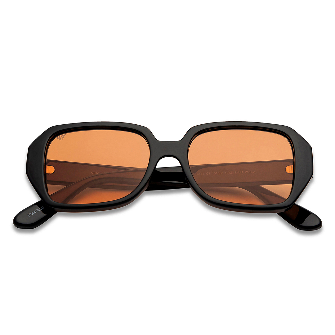 Vincent Chase Online Black Full Rim Rectangle left side