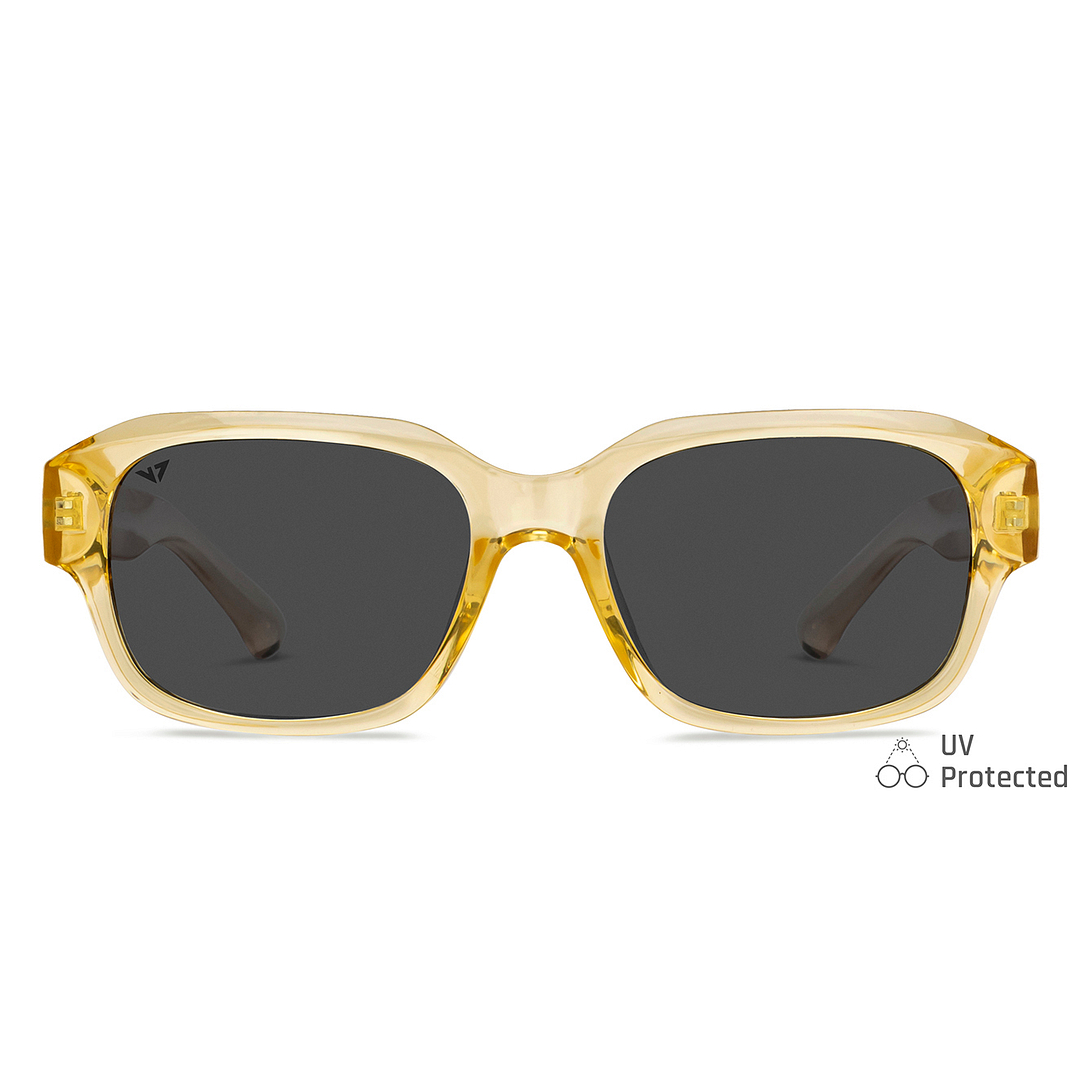 Vincent Chase Online Yellow Full Rim Rectangle left side