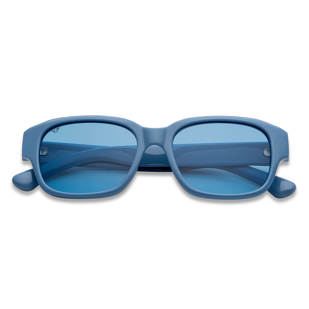 Vincent Chase Online Blue Full Rim Rectangle left side