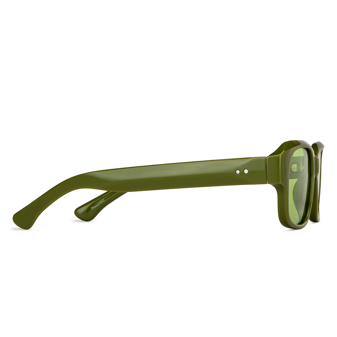 Vincent Chase Online Green Full Rim Rectangle left side