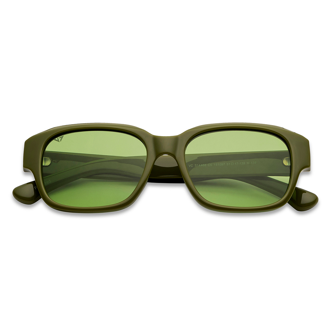 Vincent Chase Online Green Full Rim Rectangle left side