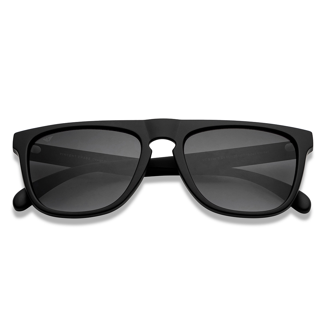 Vincent Chase Online Black Full Rim Square left side