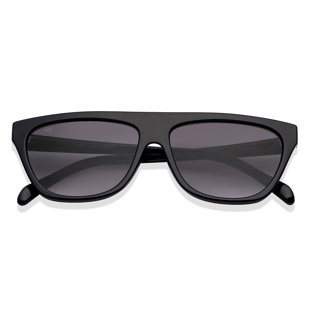 Vincent Chase Online Black Full Rim Rectangle left side