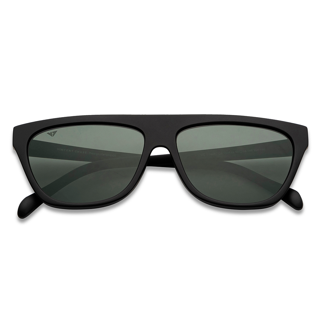 Vincent Chase Online Black Full Rim Rectangle left side