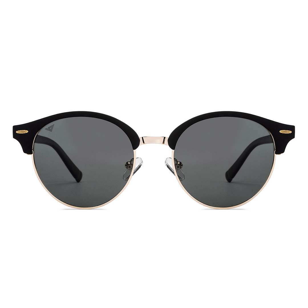 Vincent Chase Polarized Black Full Rim Clubmaster right side