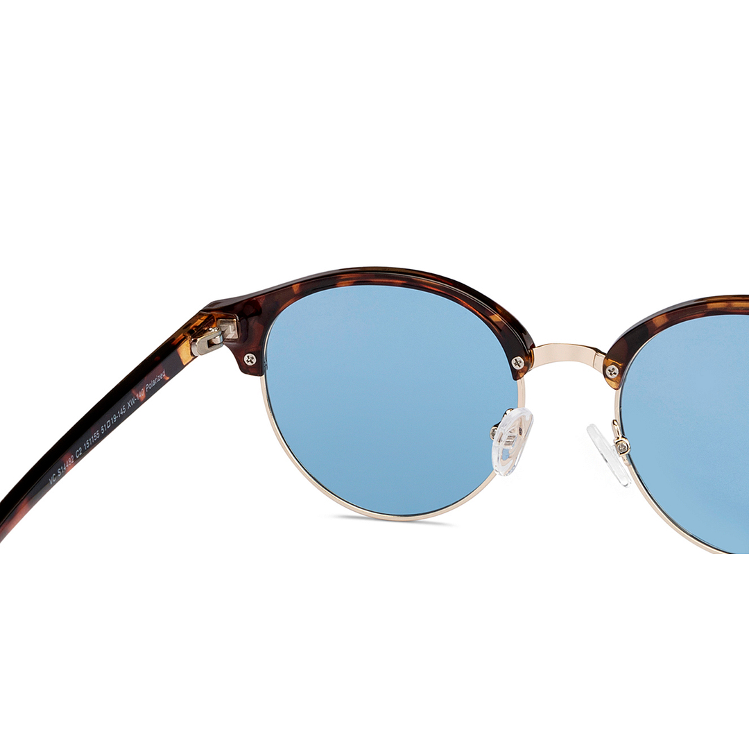 Vincent Chase Online Gold Full Rim Clubmaster right side