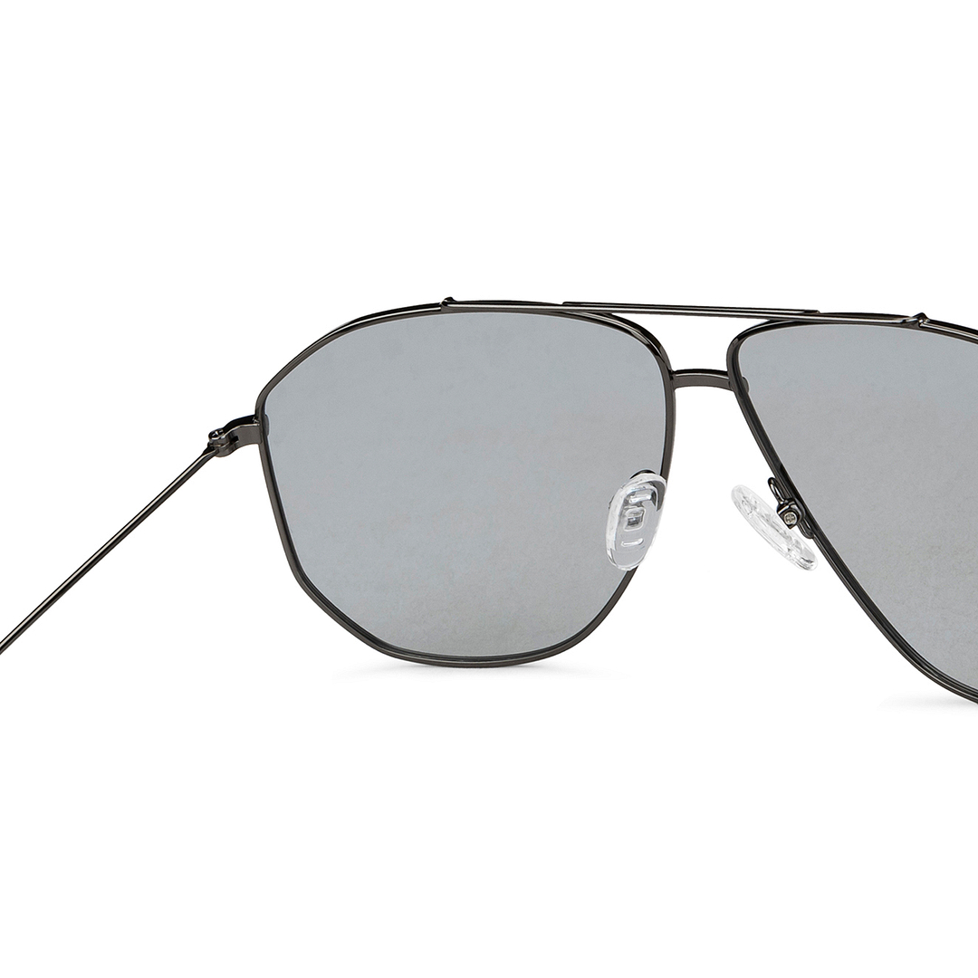 Vincent Chase Online Gunmetal Full Rim Aviator right side