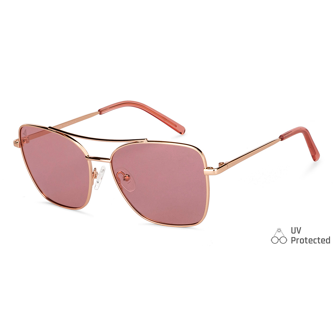 Vincent Chase Online Gold Full Rim Aviator right side