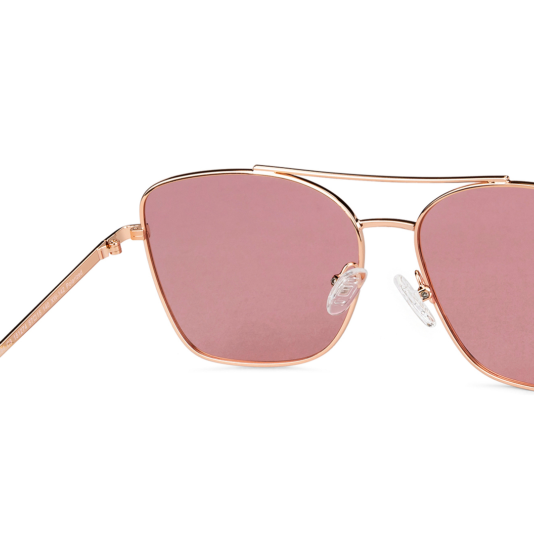 Vincent Chase Online Gold Full Rim Aviator right side